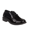Josmo Toddler Boys Slip-on Dress Shoes In Black Patent