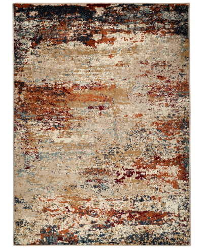 Amer Rugs Allure Abby 7'9" X 9'9" Area Rug In Ivory