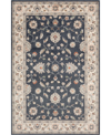 Portland Textiles Cassandra Maneli Blue 5' X 7'3" Area Rug In Blue