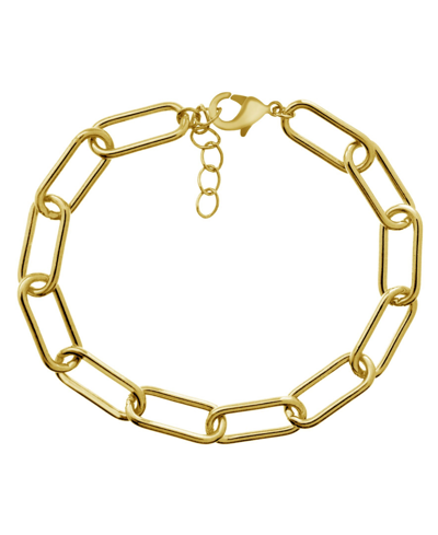 And Now This 18k Gold Plated Or Silver Plated Oval Link Bracelet