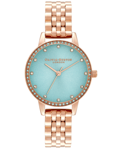 Olivia Burton Women's Classics Rose Gold-tone Bracelet Watch 30mm
