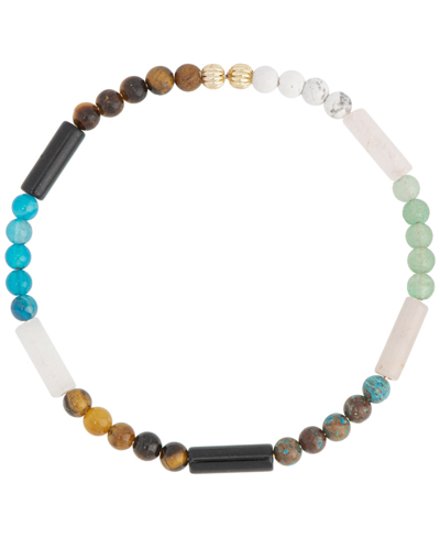 Macy's Bead Flexible Bracelet In Multi-colored