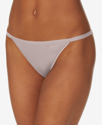 Dkny Women's Active Comfort String Bikini Dk8967 In Jet Setter