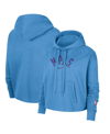 Nike Los Angeles Lakers Essential  Women's Nba Fleece Pullover Hoodie In Powder Blue