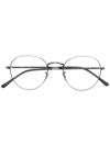 Ray Ban 3582v Round-frame Glasses In Black