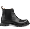 GUCCI GUCCI KYRA WEB DETAIL CHELSEA BOOTS