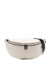 Jil Sander Canvas Small Belt Bag In Neutrals