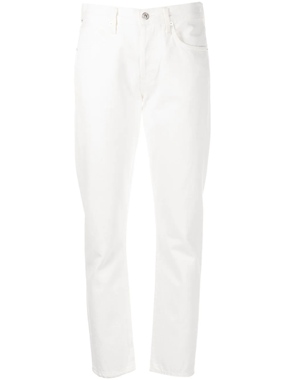 Citizens Of Humanity Emerson Slim-fit Boyfriend Jeans In Porcelain