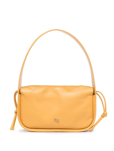 Yuzefi Logo-plaque Shoulder Bag In Yellow