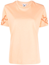 Kenzo Logo-print Cotton T-shirt In Orange