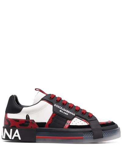 Dolce & Gabbana 2.zero L2.zero Low-top Sneakersow-top Sneakers In Black