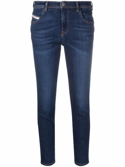 Diesel Slim-cut Denim Jeans In Blue