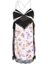Zadig & Voltaire Cole Floral Jacquard Slipdress In Neutrals