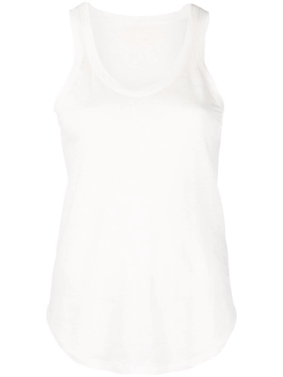 Zadig & Voltaire Stacy Eco Capsule Tank Top In Wit