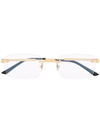 CARTIER RECTANGLE-FRAME GLASSES