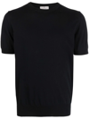 CANALI ROUND NECK SHORT-SLEEVED T-SHIRT