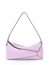 Loewe Puzzle Hobo Leather Shoulder Bag In Pink