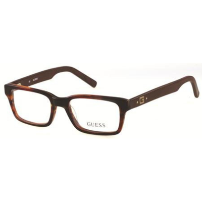 Guess Unisex Brown Square Eyeglass Frames Gu9120d9648