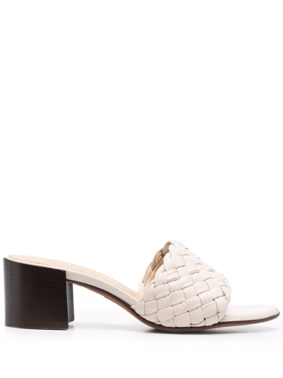 Doucal's Braided Detail Sandals In Neutrals