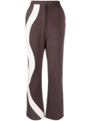 Ahluwalia Expression Tailored Trousers In Braun