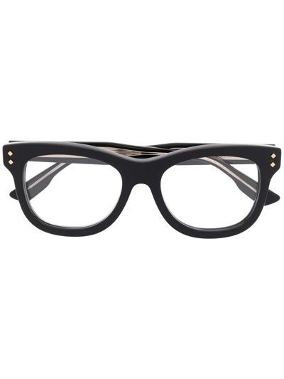 Gucci Gg1086o Soft Cat-eye Optical Glasses In Black