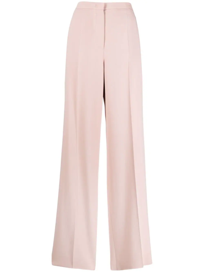 Giorgio Armani Wide-leg Trousers In Pink