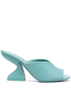 Ferragamo Sansu 85mm Mules In Blau