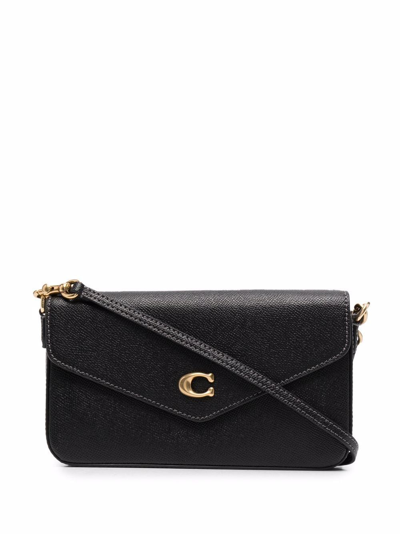 Coach Womens Wyn Black Cross Body Bag In B4/black