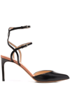 FRANCESCO RUSSO POINTED-TOE PUMPS