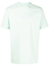 Carhartt Embroidered-logo Organic-cotton T-shirt In Grün