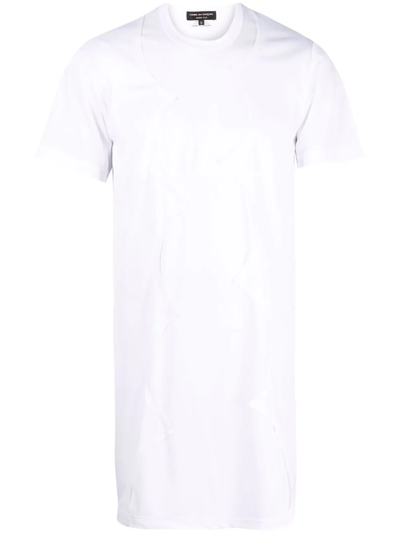 Comme Des Garçons Homme Deux Comme Des Garcons Homme Plus White Back Print T-shirt