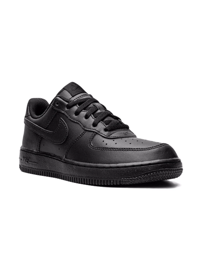 NIKE FORCE 1 LE "TRIPLE BLACK" SNEAKERS