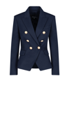 Balmain Regular Fit Double-breasted Plain Dinner Jacket