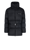 Off-white Hands Off Belted Puffer Down Jacket