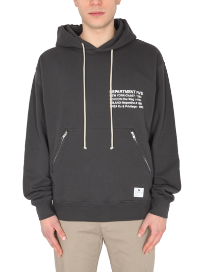 Department Five Department 5 Logo Print Sweatshirt