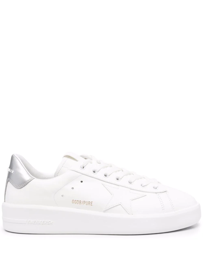 Golden Goose Super-star Low-top Sneakers In White
