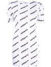 VETEMENTS LOGO-PRINT T-SHIRT DRESS