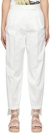 Max Mara Filly Long Trouser In 004 Silk