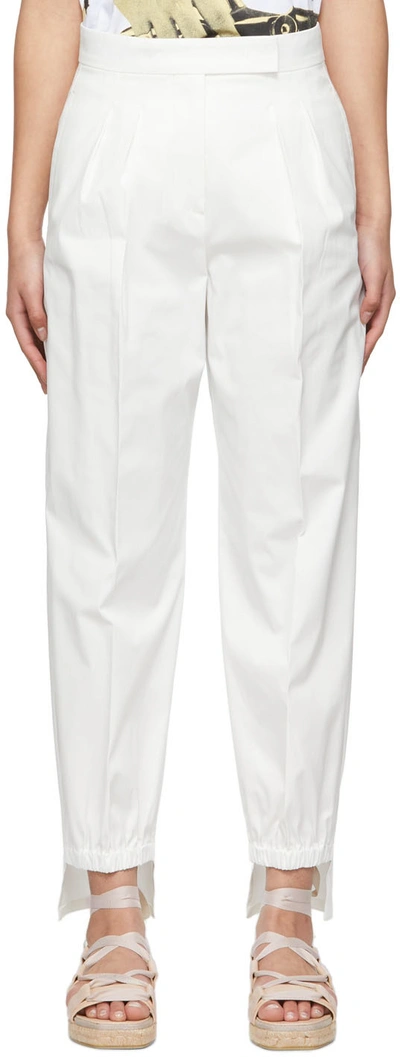 Max Mara Filly Long Trouser In White