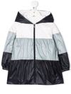 MONCLER 条纹连帽雨衣