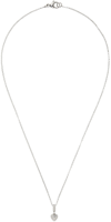 Tom Wood Kids Silver Heart Pendant Necklace In Silver