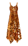 Jonathan Simkhai Women's Indra Sequin Midi Dress In Penny