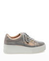 Jslides Maya Platform Sneaker In Bronze