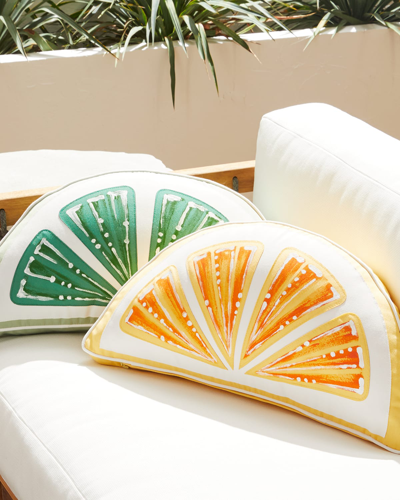 Eastern Accents Palencia Hand-painted Citrus Decorative Pillow
