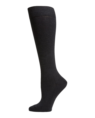 Falke Family Knee-high Socks In Anthracite