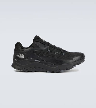 The North Face Vectiv Taraval Brand-print Mesh Low-top Trainers In Black