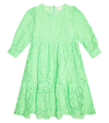 Morley Phoenix Lace Cotton-blend Dress In Lime