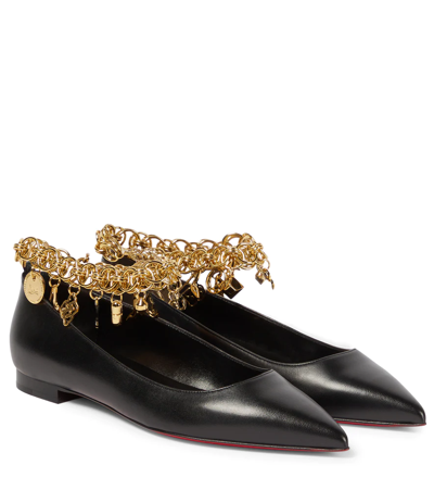 Christian Louboutin Gourmi Leather Charm-bracelet Red Sole