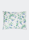 Matouk Garden Gate Cotton Sham In Azure