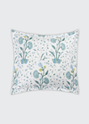 Matouk Khilana Floral Euro Sham In Blue